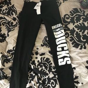 NWT Oregon Duck Leggings